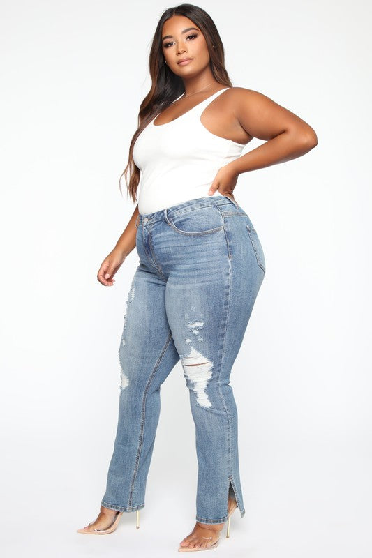 plus size jeans