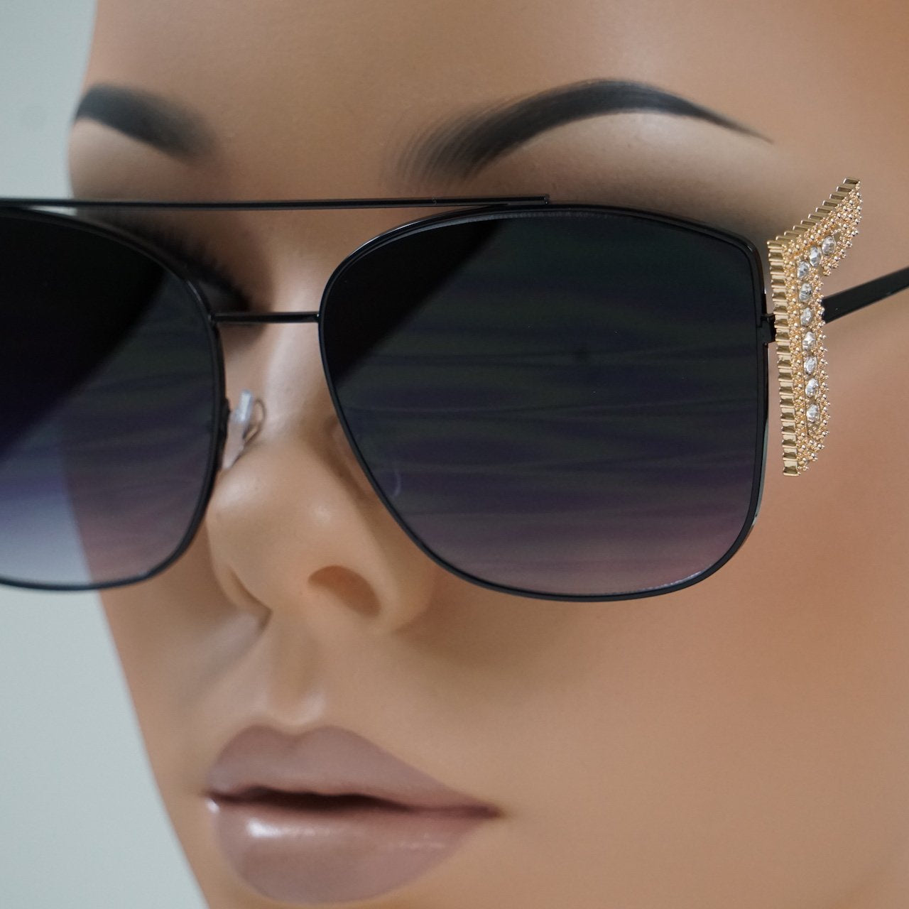 Diva Style Crystal Sunglasses