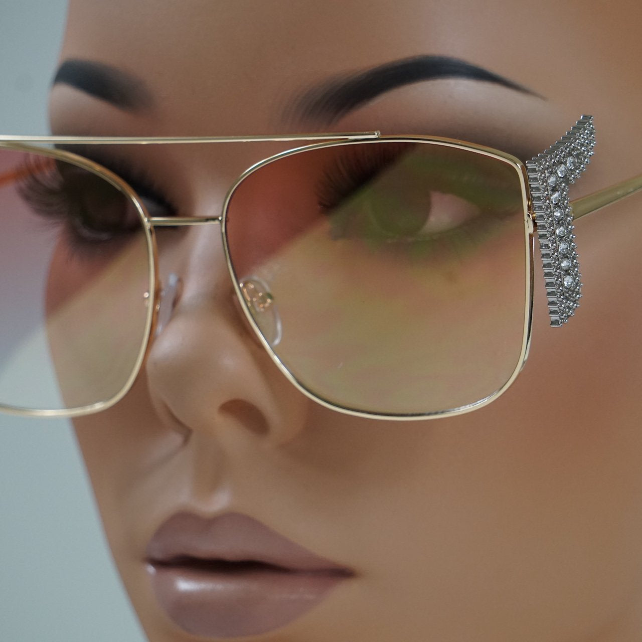 Diva Style Crystal Sunglasses