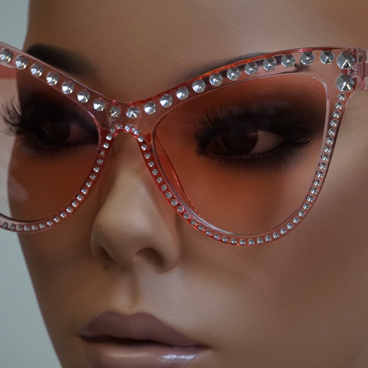 Framed-Cat Eye Sunglasses