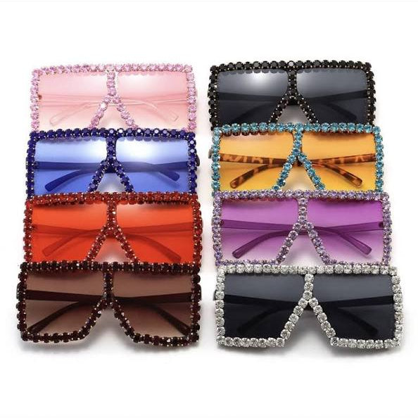 RINESTONE SUNGLASSES