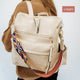 Chic Vegan Leather Convertible Bag