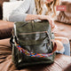 Chic Vegan Leather Convertible Bag