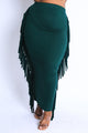 Way Too Sexy Fringed Skirt