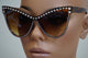 Framed-Cat Eye Sunglasses